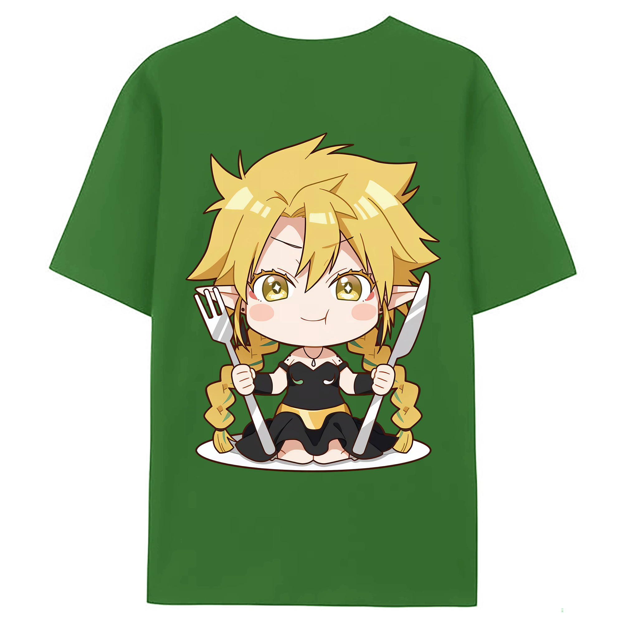 （画像用） 転スラ Regarding Reincarnated to Slime レディース半袖Tシャツ(バックプリント)